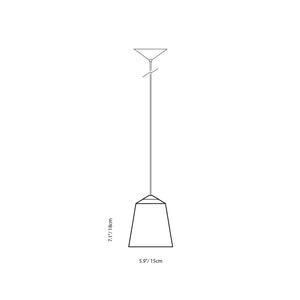 The Small Circus Pendant - White - The Circus Collection
