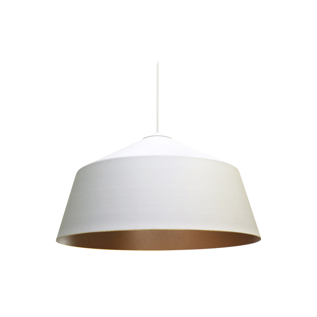 The Large Circus Pendant - White - The Circus Collection
